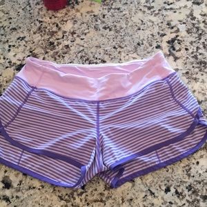 Lululemon speed shorts 6